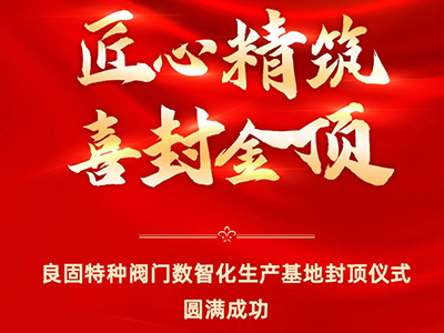 封顶大吉｜热烈庆祝k8凯发特种阀门数智化生产基地喜封金顶
